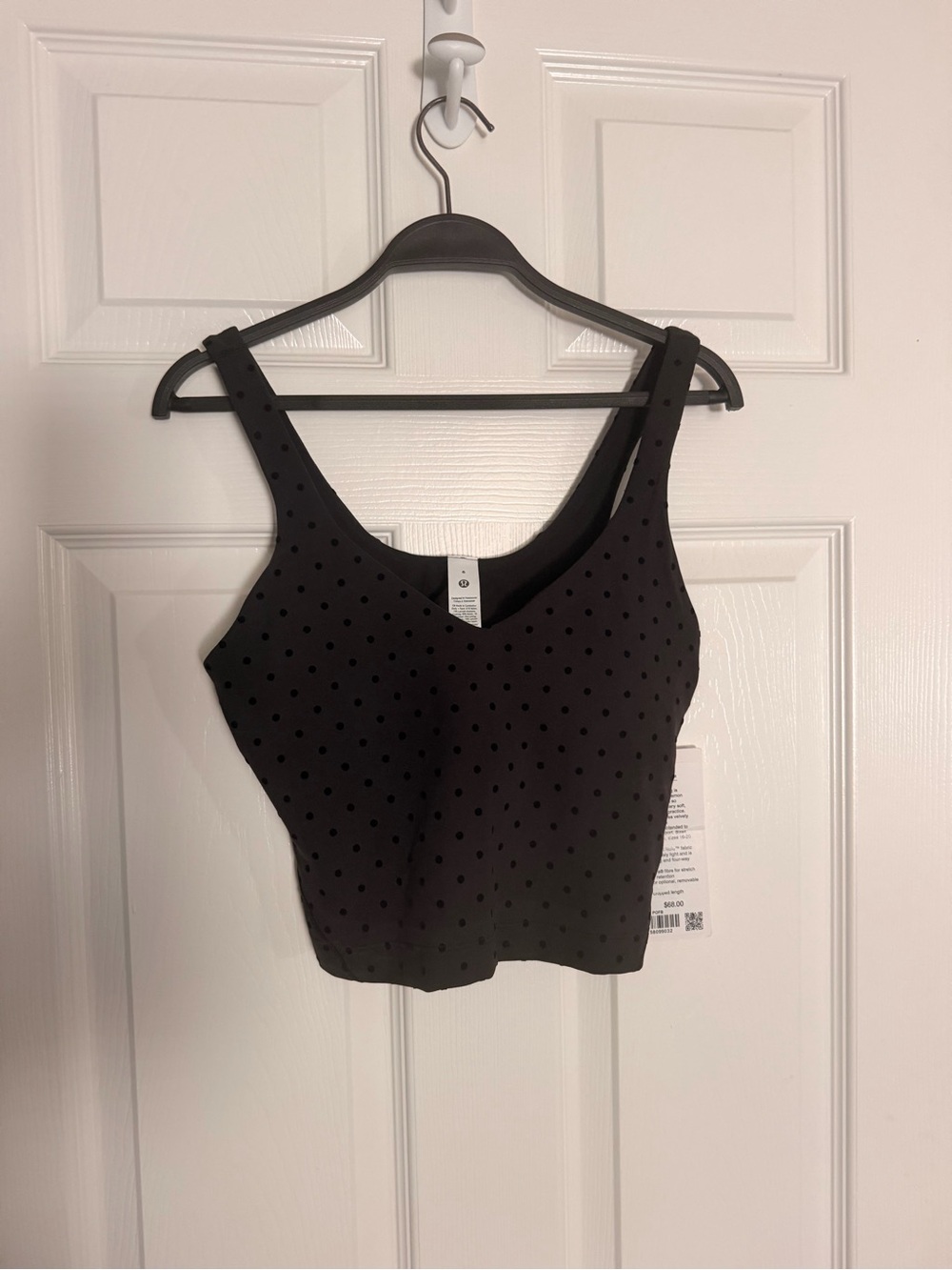 lululemon athletica Align Black Polka Dot Tank